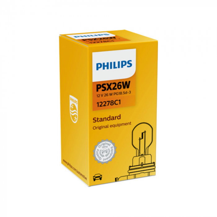 Bec 12V PSX26W Hiper Vision Philips [1]