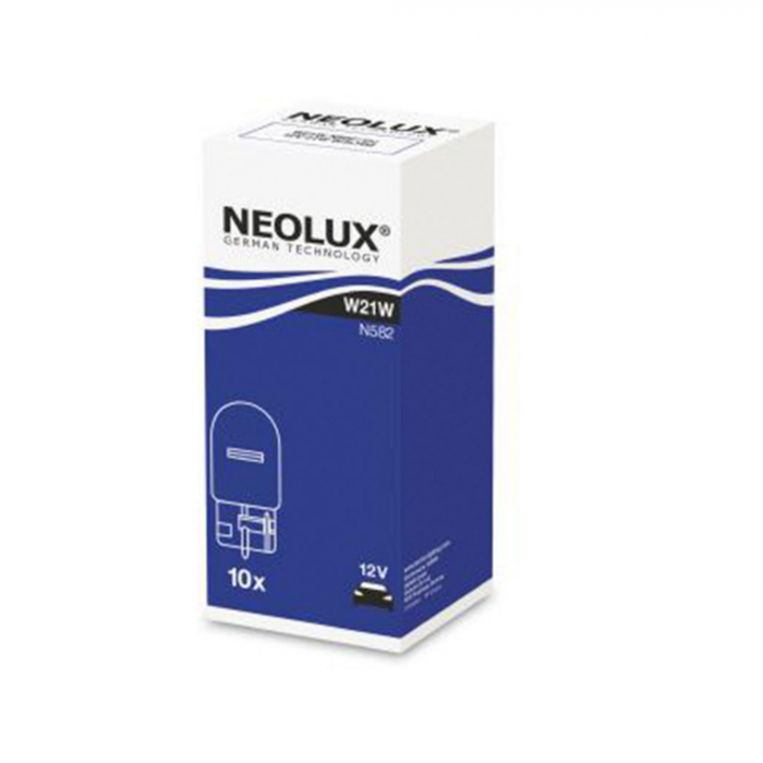Set 10 buc Bec 12V W21W W3X16D Neolux [1]