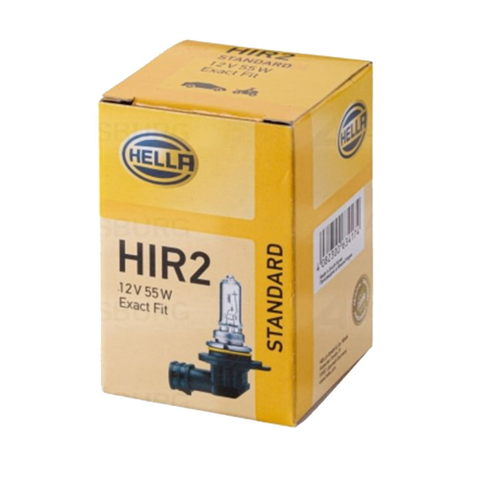 Bec auto Hella HIR2 12V 55W (Tehnologie Halogen Infraroșu) [1]
