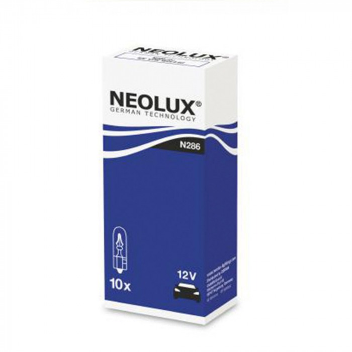 Set 10 buc Bec Pozitie 12V W1.2W W2X4.6D Neolux [1]