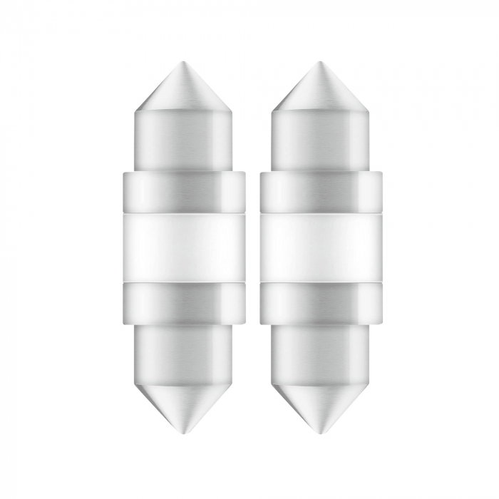 Pachet 2 blister bec LED C5W 29 mm 12V Osram 6000K [1]