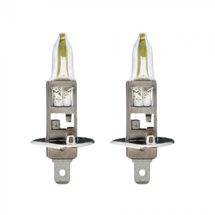 Pachet 2 Becuri Far H1 12V 55W P14.5S White Sct [1]