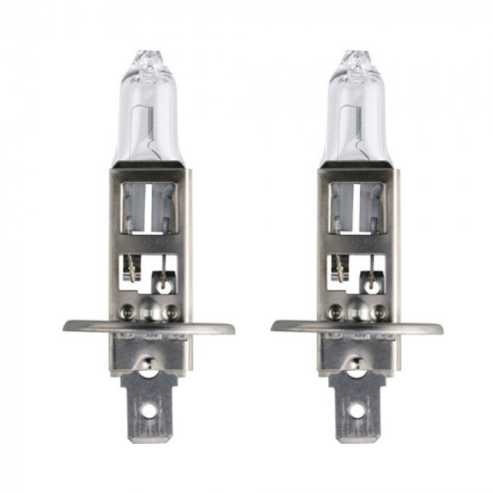 Pachet 2 Becuri Far H1 55W 12V Philips Longer Life Ecovision [2]