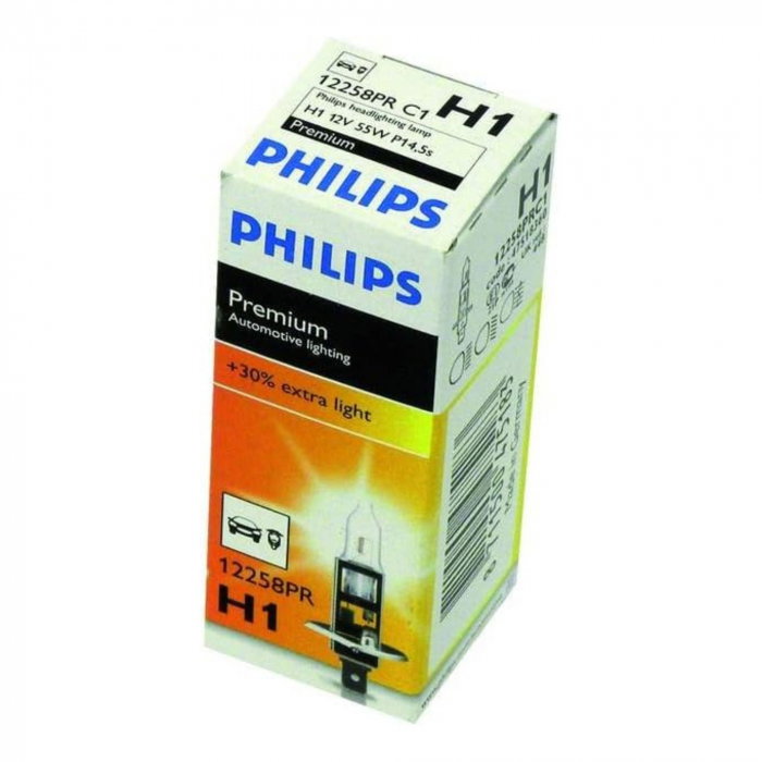 Bec Far H1 55W 12V Vision (Cutie) Philips [1]