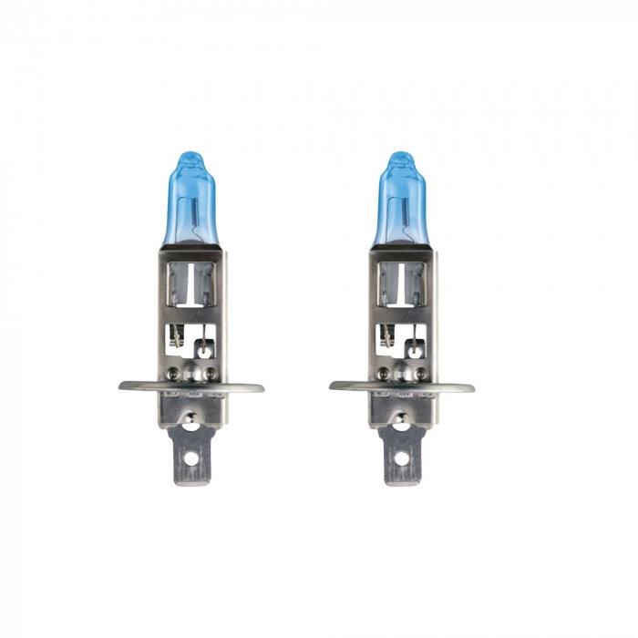 Pachet 2 Becuri Far H1 55W 12V White Vision Philips Ultra (Blister) [1]