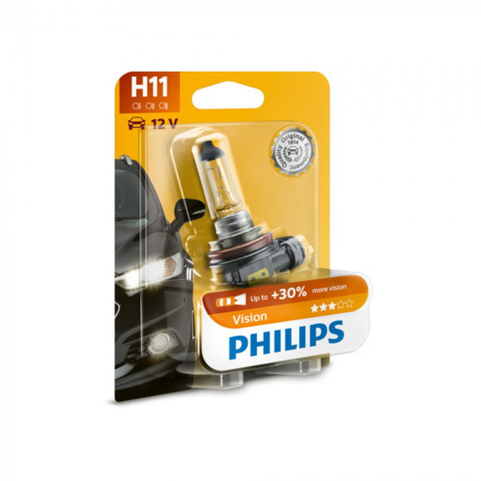 Bec Far H11 12V 55W  Philips Vision(Blister) [1]
