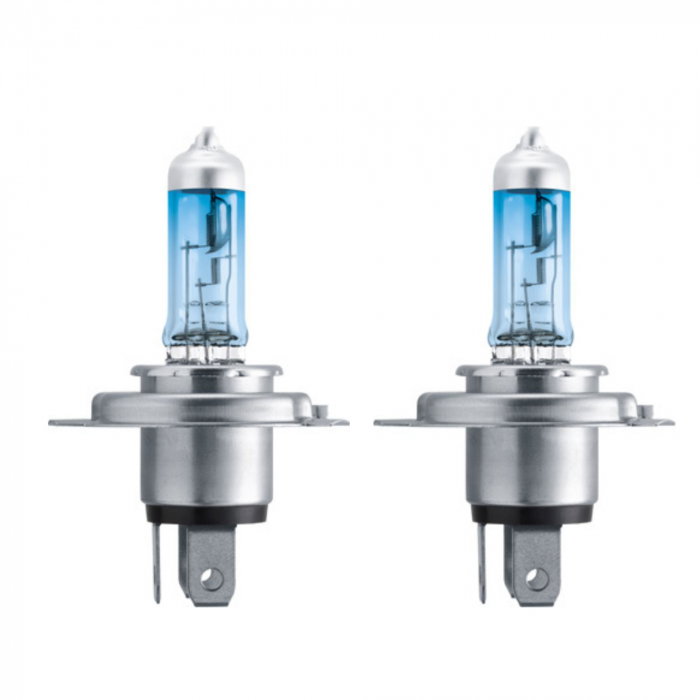 Pachet 2 Becuri Far H4 60/55W 12V White Vision Ultra Philips (Blister) [1]