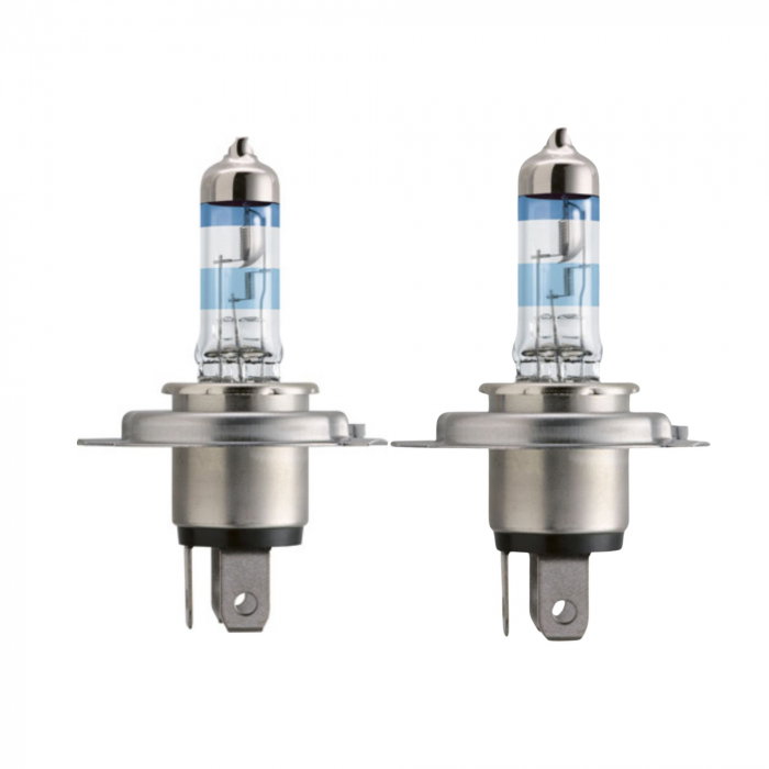 Pachet 2 Becuri Far H4 60/55W 12V X-Treme Vision Pro150 (Blister) Philips [1]