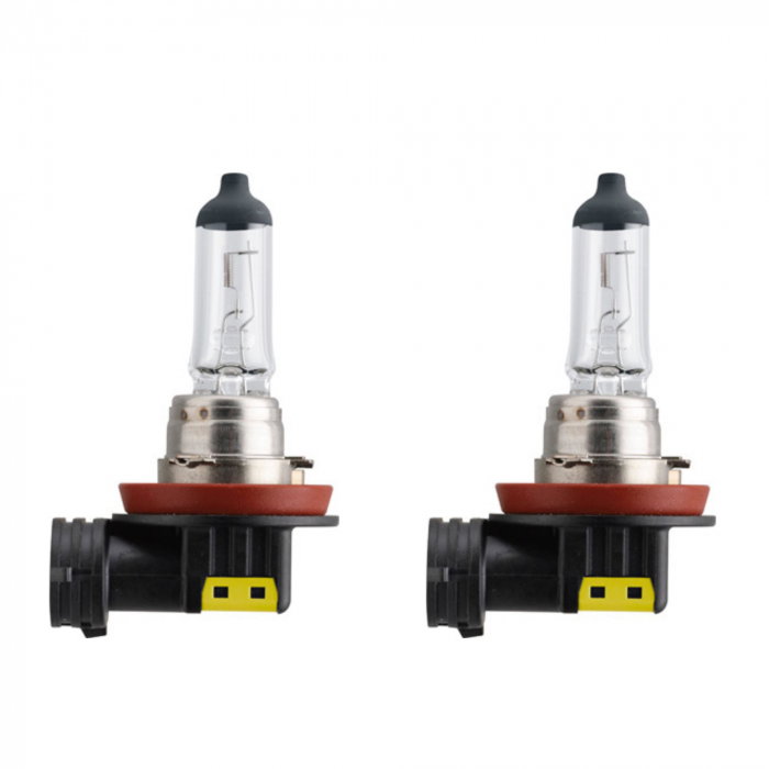Pachet 2 Becuri Far H8 12V PGJ19-1 35W Philips [1]