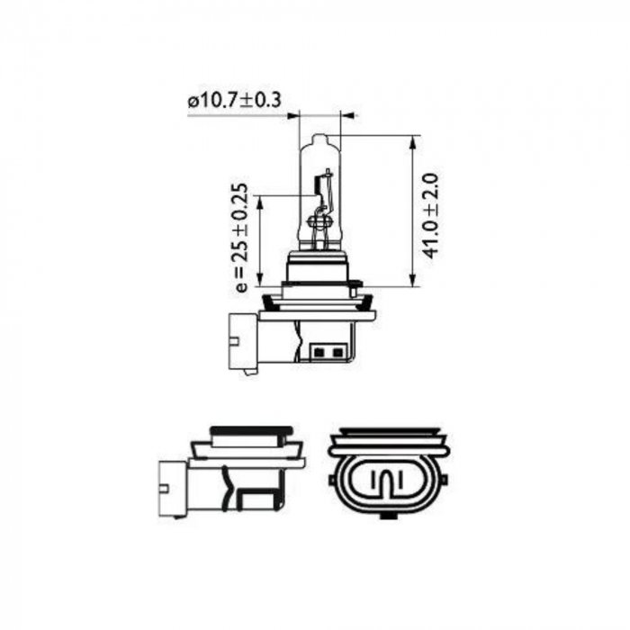 Bec Far H9 PGJ19-5 65W 12V Vision Philips [3]