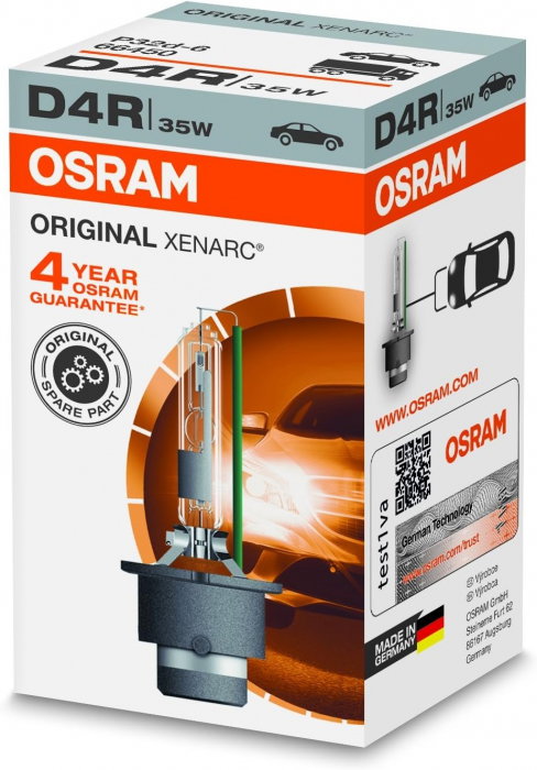 Bec auto Xenon D4R Osram Xenarc Original 4300K [1]
