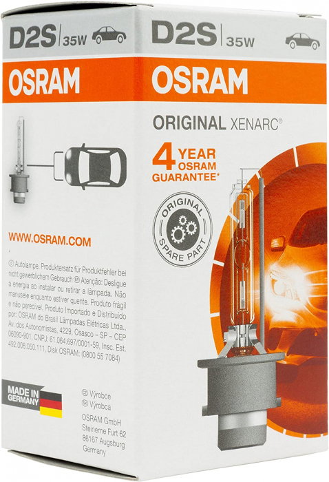Bec Xenon D2S 85V 4100K Osram Original Xenarc [5]