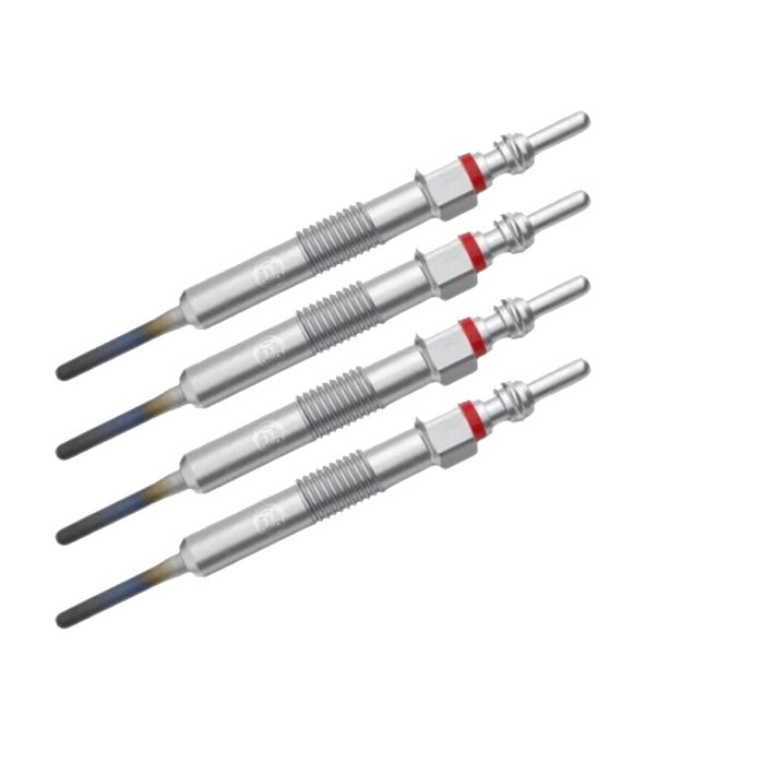 Pachet 4 x Bujie incandescentă 4,4 V M10x1 pentru motor diesel 1.5 dCi K9K – compatibilă Dacia, Renault, Nissan [1]