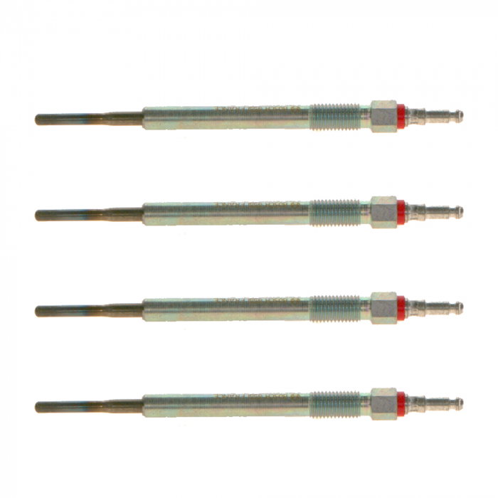Set 4 bujii incandescente Bosch pentru Audi A3, A4 B7, A6 C6, Seat Altea, Leon, Toledo, Skoda Octavia, Superb, Golf V, Passat B6, Touran, Jetta [1]