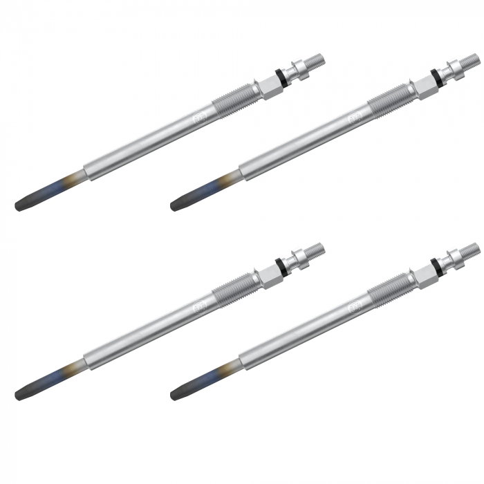 Set 4 bujii incandescente Bosch pentru Citroen Berlingo, C2, C3 I, C4 I, C5 II, Citroen Xsara, Ford Fiesta V, Focus II, Focus C-Max, Fusion, Mazda 2, 3, Peugeot 206, 207, 307, 407, Partner [1]