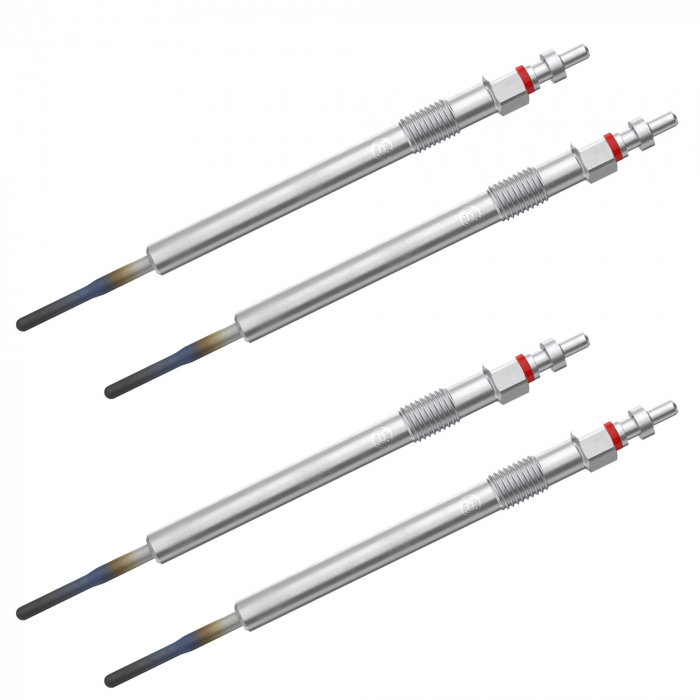 Set 4 bujii incandescente Bosch pentru Citroen Jumper II, Ford Ranger, Tourneo, Transit, Land Rover Defender, Peugeot Boxer [1]