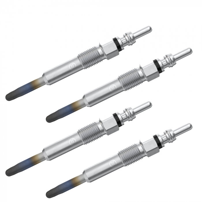 Set 4 bujii incandescente Bosch pentru Dacia Duster, Logan/Sandero, Mitsubishi Carisma, Nissan Interstar, Micra, NV200, Primastar, Qashqai, Renault Clio, Kangoo, Laguna, Megane, Scenic, Trafic [1]