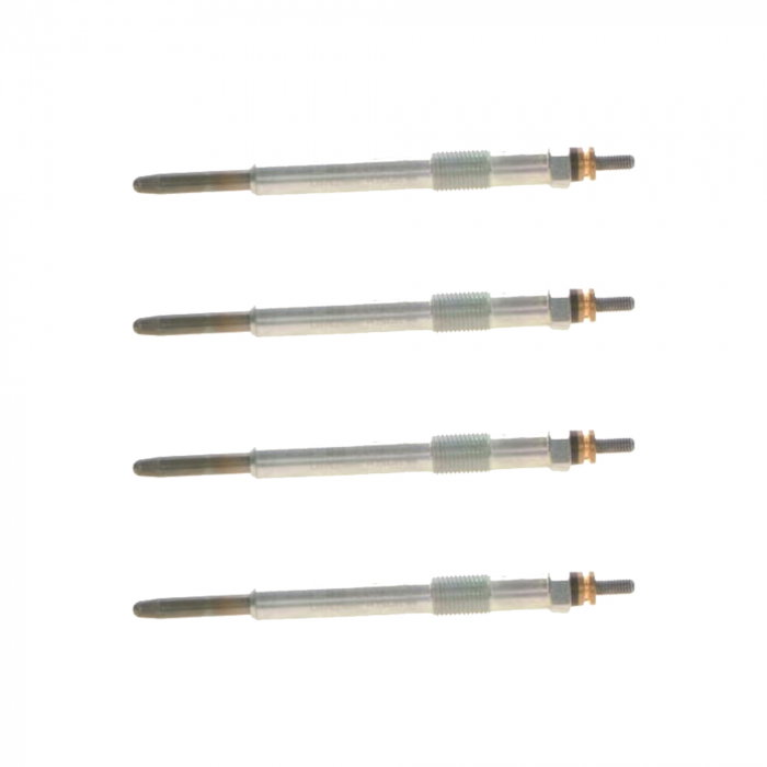 Set 4 bujii incandescente Bosch pentru Fiat Scudo, Ulysse, Ford Focus II, Lancia Phedra 2.0 [1]