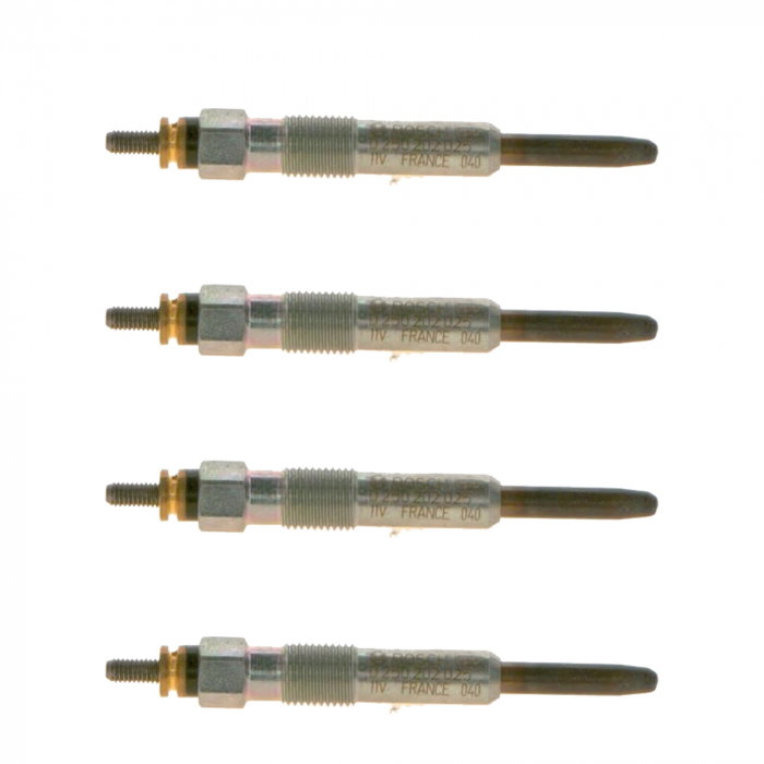 Set 4 bujii incandescente Bosch pentru Honda Accord VI, Civic VI, Land Rover Freelander, Mg Zs, Renault Espace III, Laguna I, Megane I, Safrane II, Rover 200, 400, 45, Volvo S40, V40 [1]