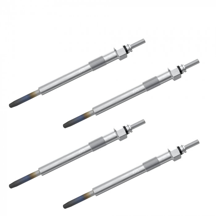 Set 4 bujii incandescente Bosch pentru Hyundai Accent III, Getz, i10, i20, i30, ix20, Kia Carens III, Ceed, Rio II/III, Soul, Venga [1]