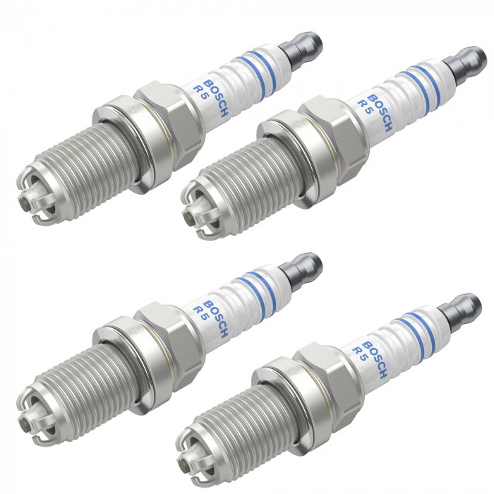 Set 4 bujii scanteie Bosch pentru Ford Galaxy, Mercedes-Benz V-Class, Seat Toledo, VW Bora, Corrado, Golf, Passat, Sharan, T4, Vento [1]