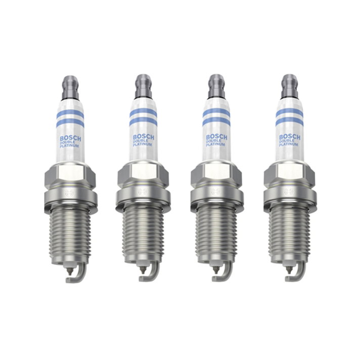 Set 4 Bucăți Bujie Scânteie BOSCH Double Platinum - Renault Megane 3 RS / GT (2.0 Turbo) [1]