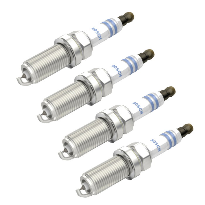 Pachet 4 bujii scânteie Bosch M14x1,25 1,2 mm | Compatibile Aston Martin, Ford, Jaguar, Mazda, Volvo [1]