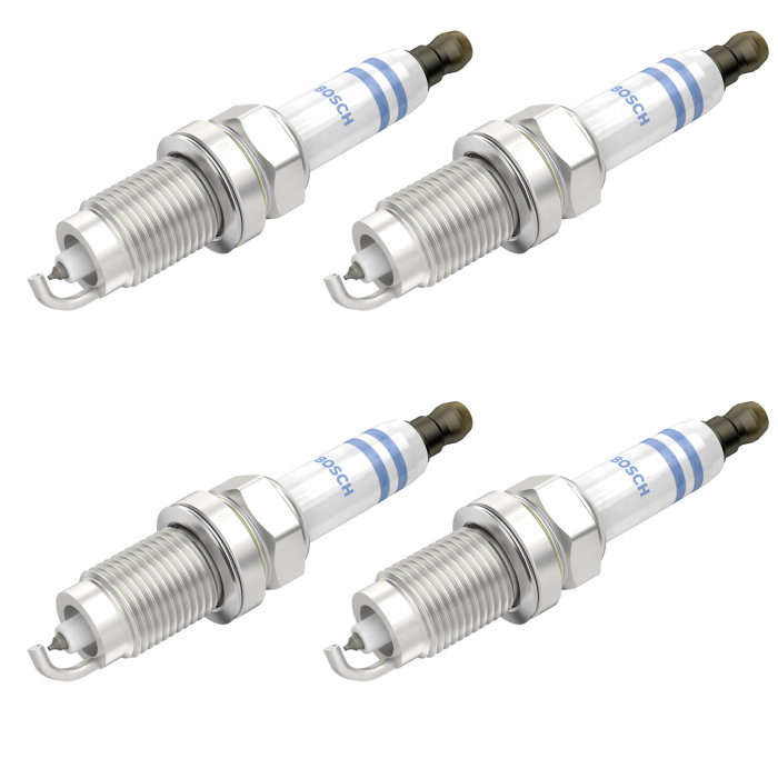 Set 4 bujii scanteie Bosch pentru Audi A3 ,A4, Skoda Octavia, VW Eos, Golf, Jetta, Passat, Touran [1]
