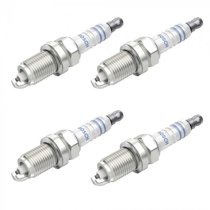 Set 4 bujii scanteie Bosch pentru Chevrolet Aveo, Cruze, Opel Adam, Astra, Corsa, Insignia, Meriva, Mokka, Vectra, Zafira, Saab 9-3 [1]