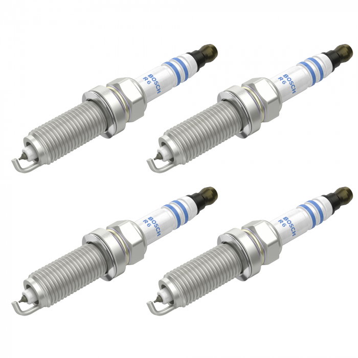 Set 4 bujii scanteie Bosch pentru Dacia Dokker, Duster, Lodgy, Logan, Nissan Micra, Note, Qashqai, Peugeot 206, 207, 307, Renault Captur, Clio, Megane, Symbol, Twingo, Smart Forfour [1]