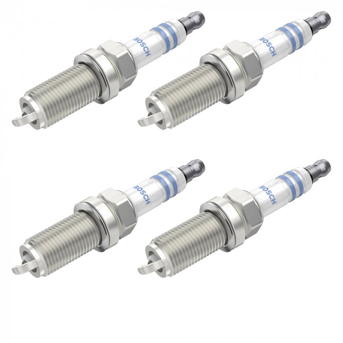 Set 4 bujii scanteie Bosch pentru Fiat Sedici, Honda Civic, Jazz, Hyundai Santa Fe, Sonata, Subaru Forester, Impreza, Toyota Rav 4, Tundra, Yaris [1]