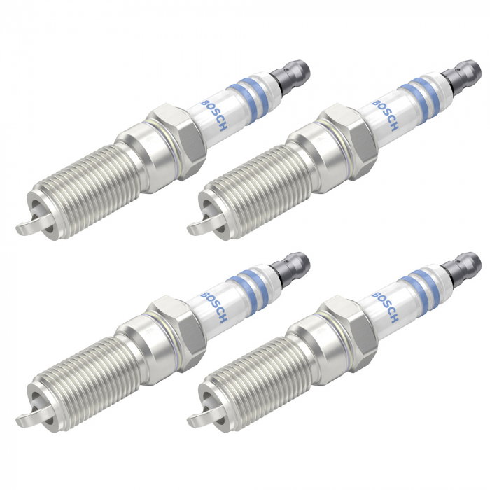 Set 4 bujii scanteie Bosch pentru Ford Mondeo IV, Mazda 3, 5, 6, MX-5 III [1]