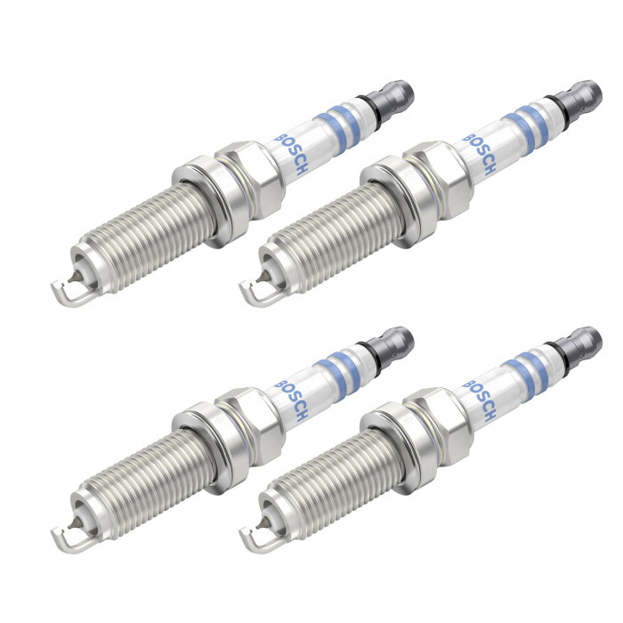 Set 4 bujii scanteie Bosch pentru Nissan Micra, Note, X-Trail, Renault Captur, Laguna, Megane, Toyota C-HR, Prius [1]