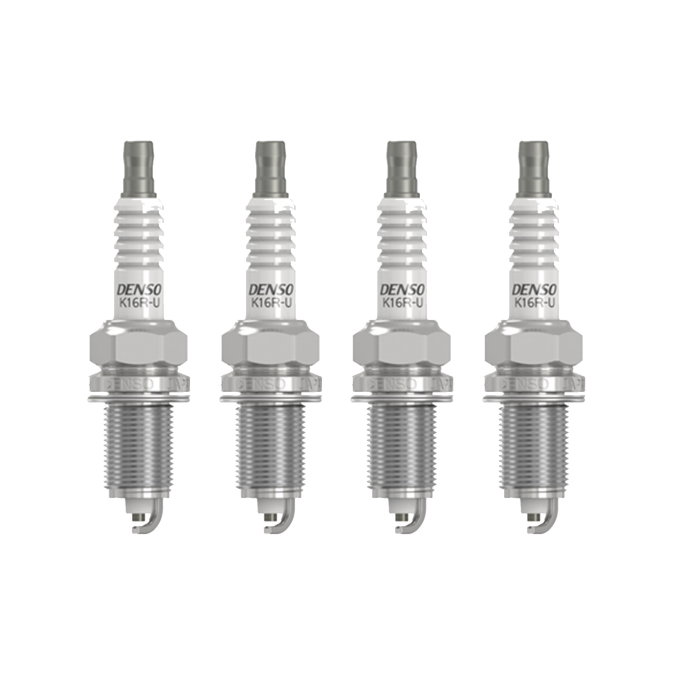 Set 4 Bujii Scânteie Nichel DENSO - Filet M14x1.25, Cheie 16mm (Revizie Motoare 4 Cilindri Nissan) [1]
