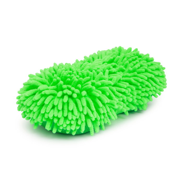 Burete Microfibră Auto cu 2 Fețe (Aspru/Moale) - Mănușă, Super Absorbant [1]