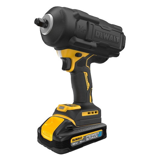 Cheie de impact de 1/2", cuplu mare, cu motor fara perii, XR de 18 V - 2 X POWERSTACK 5 AH, Clasa G [3]