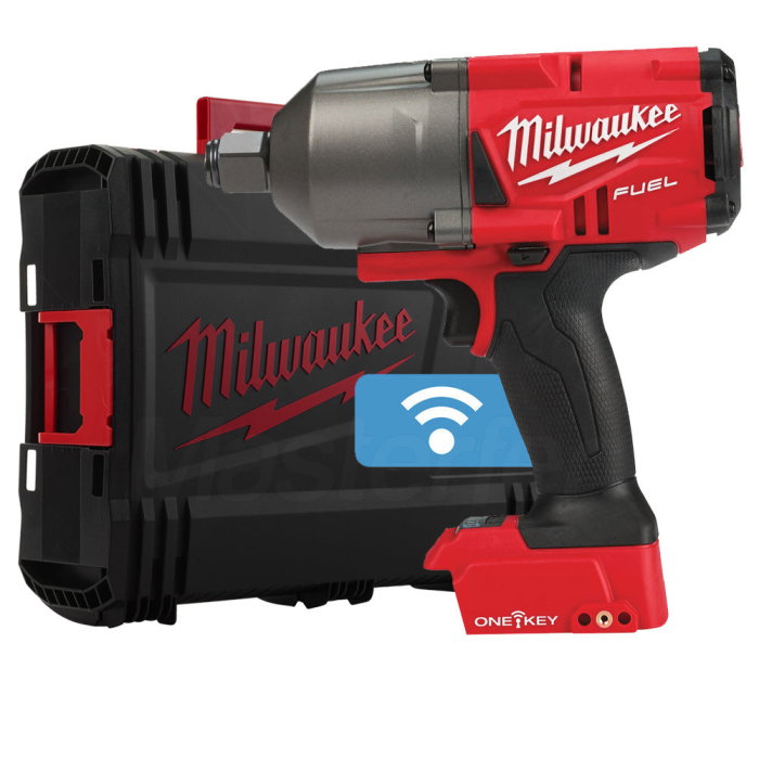 Cheie de impact Milwaukee 3/4″ 1627Nm 18V M18 ONEFHIWF34, cuplu ridicat, inel de fixare, ONE-KEYtm, M18 FUEL, fara acumulator, fara incarcator, in cutie HD [1]