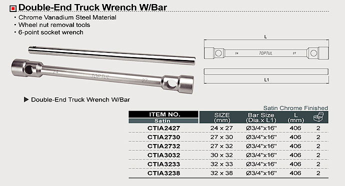 Cheie tubulara roti camion 30/32 [2]