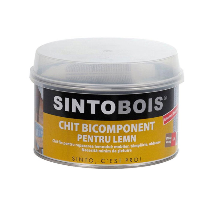 Chit bicomponent fin pentru lemn Sinto brad 1000 ml [1]