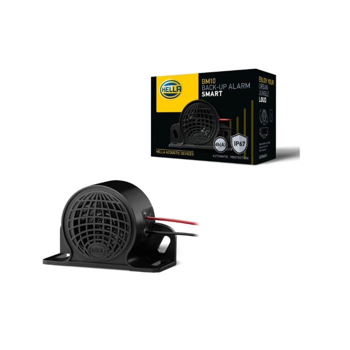 Sistem Avertizare Mers Înapoi HELLA (Alarmă Marșarier) - 12V/24V, 110 dB(A) [1]