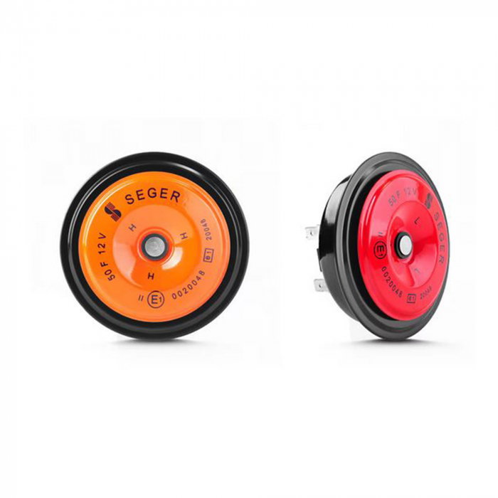 Set 2 claxoane electromagnetice, ton inalt si ton jos, 12V 5A+5A [1]