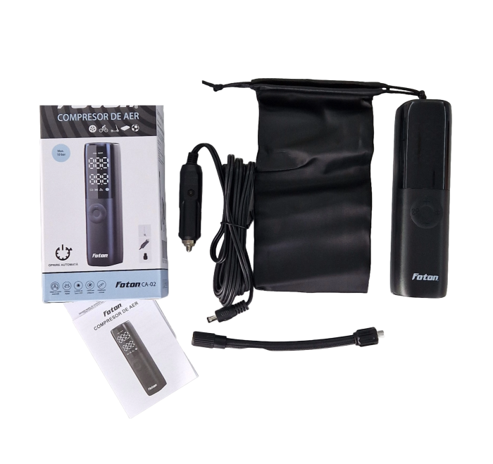 Compresor auto Foton CA-02 Glossy 12V-24V 10 bar [10]
