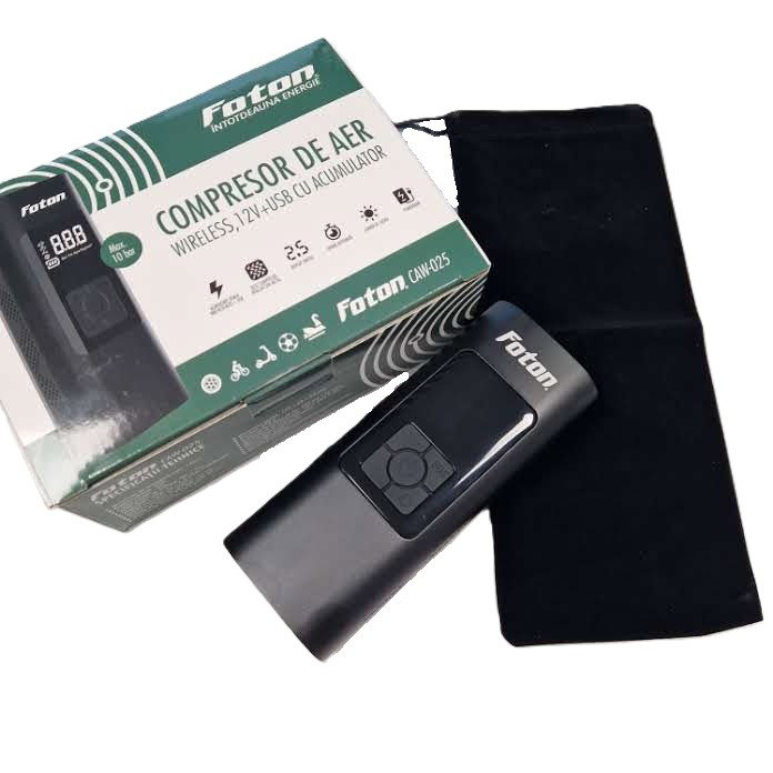 Compresor cu acumulatorFoton CAW-025 12V+USB 10bar [5]