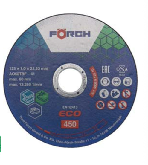 Disc taiere Metal/Inox Eco 450 125x1mm [1]