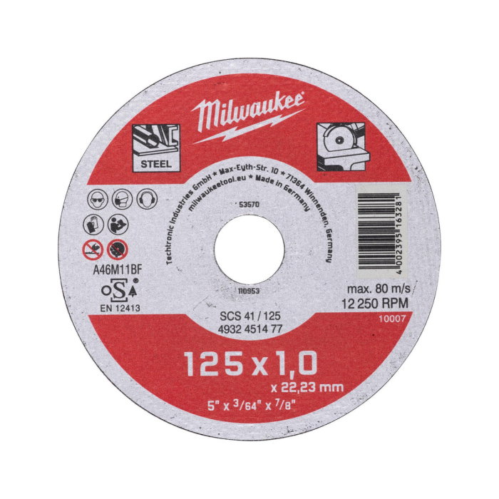 Discuri debitare metal - seria contractanti 125X1 [1]