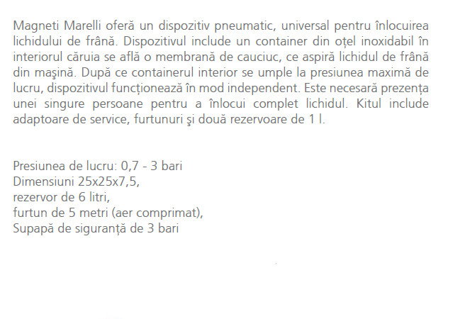 Dispozitiv schimbare lichid frana FB-12 [2]