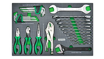 Dulap scule 7 sertare echipate 208 Piese [3]