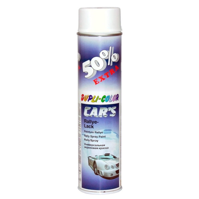 DUPLICOLOR Car's Vopsea auto Alb mat - 600 ml cod 693892HY [1]