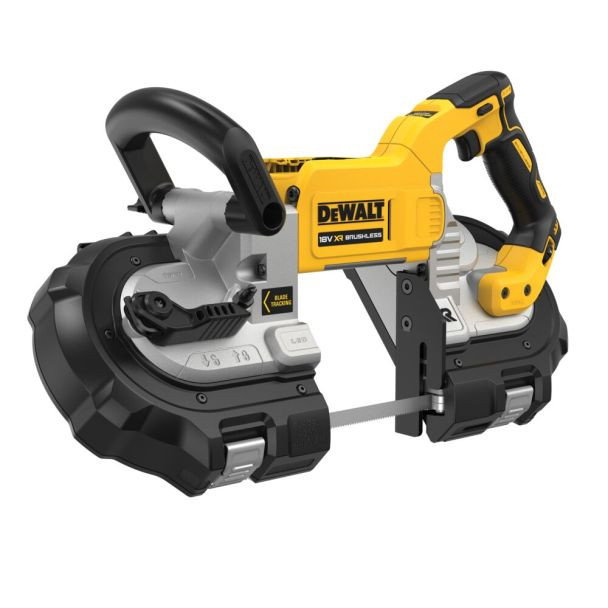 Fierastrau cu banda , compatibil cu acumulatori XR Li-Ion 18V, capacitate de taiere 127 mm [1]