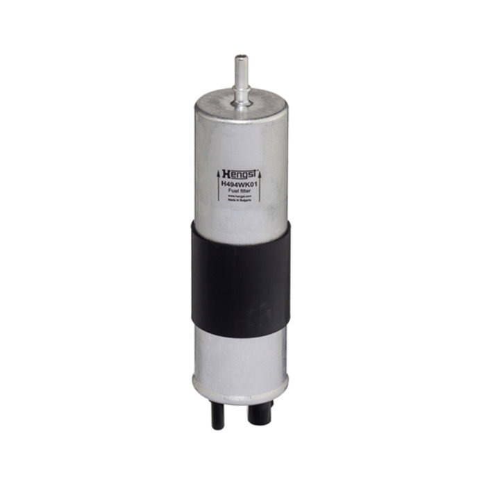 Filtru combustibil Hengst H494WK01 pentru Volvo diesel – dimensiuni 58,5/59 x 246 mm [1]